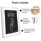 Americanflat Gallery-Style Picture Frame with Mat - Showcase Artwork, Prints, and Photos - Shatter Resistant Glass - Hanging Hardware with Drywall Anchor